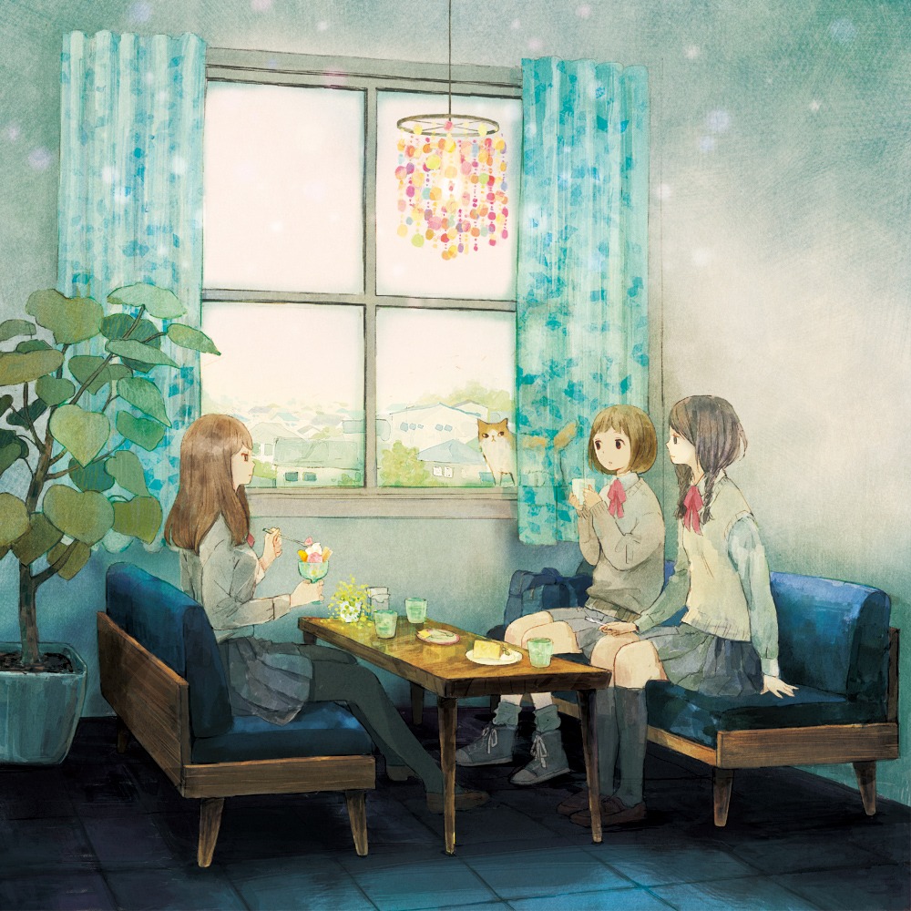 neko, pantyhose, seifuku, yuko