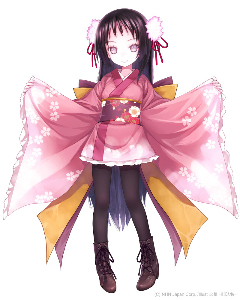 hibana_(artist), pantyhose, yukata