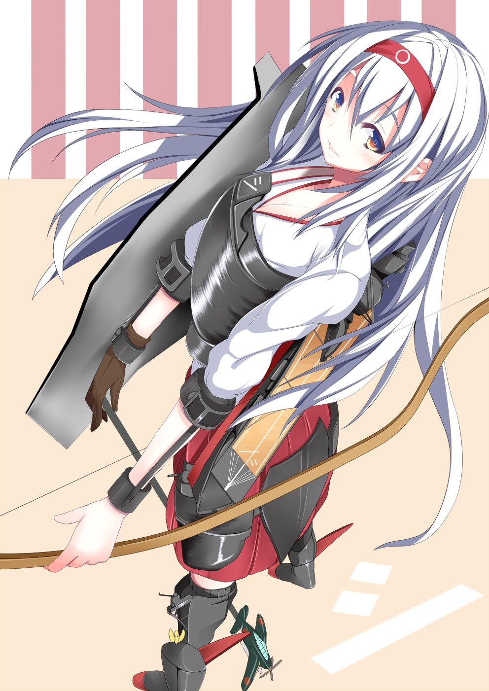 armor, atuuy, kantai_collection, shoukaku_(kancolle), weapon