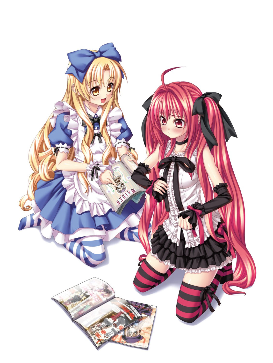 corticarte_apa_lagranges, gothic_lolita, iaritikke_sin_goluot, kannatsuki_noboru, lolita_fashion, shinkyoku_soukai_polyphonica, thighhighs