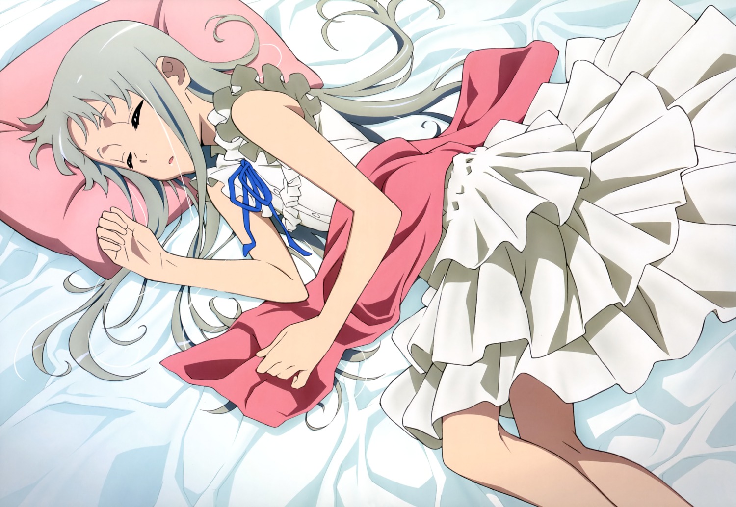 ano_hi_mita_hana_no_namae_wo_bokutachi_wa_mada_shiranai, dress, honma_meiko, torii_takashi