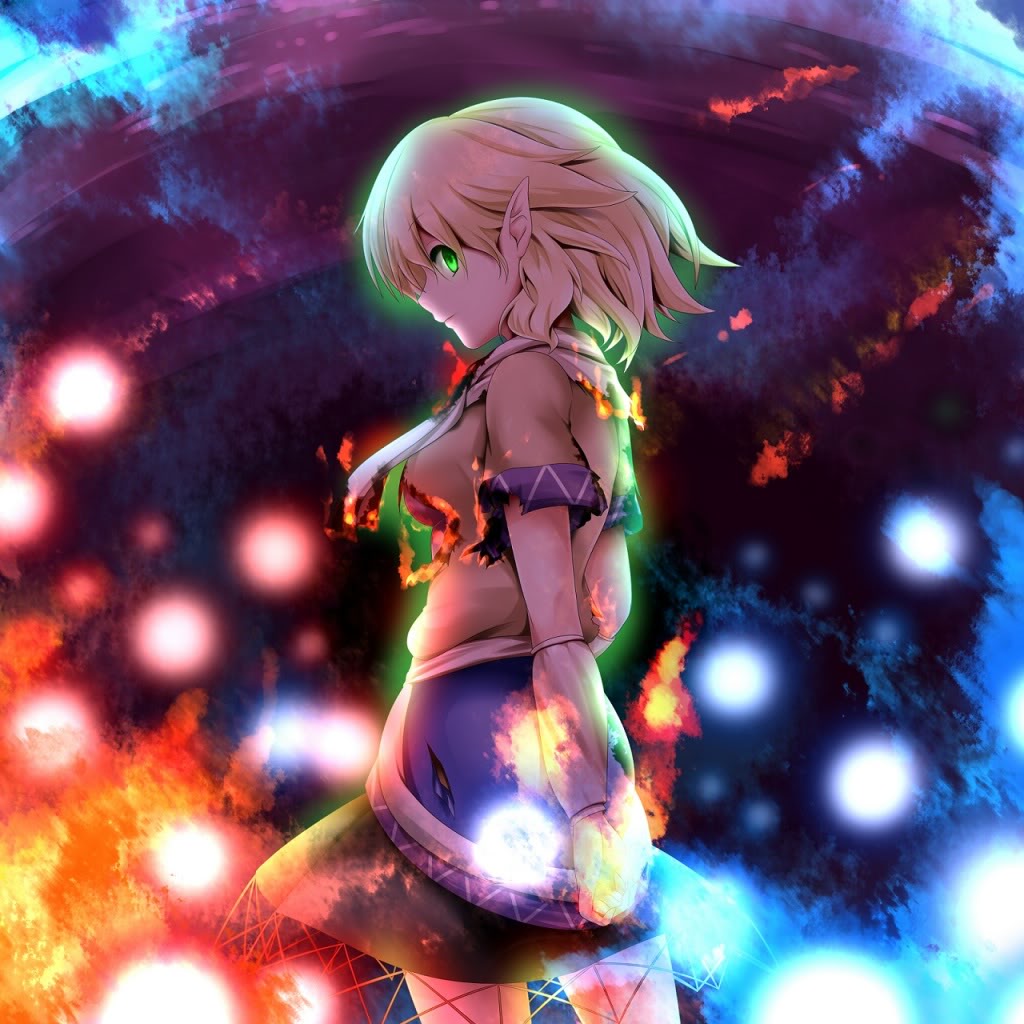 miki_plus, mizuhashi_parsee, touhou