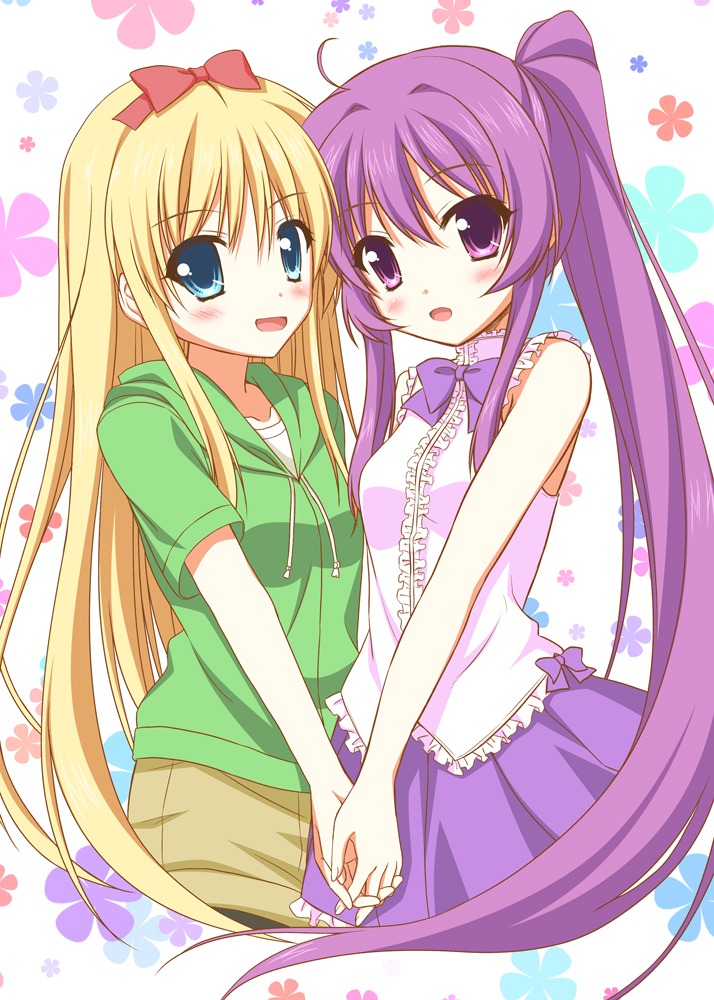 endori, sugiura_ayano, toshinou_kyouko, yuru_yuri
