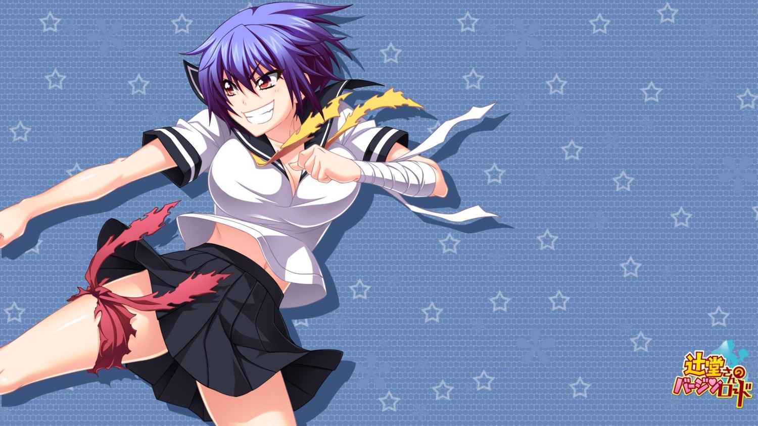 koshigoe_maki, mikoshi_matsuri, minato_carnival, seifuku, tsujidou-san_no_jun'ai_road, wallpaper