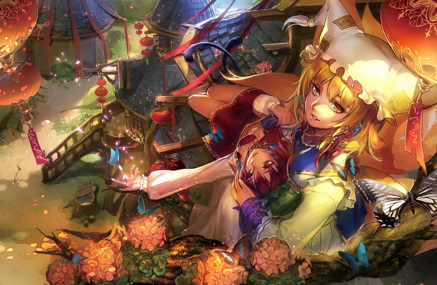 chen, liduke, touhou, yakumo_ran