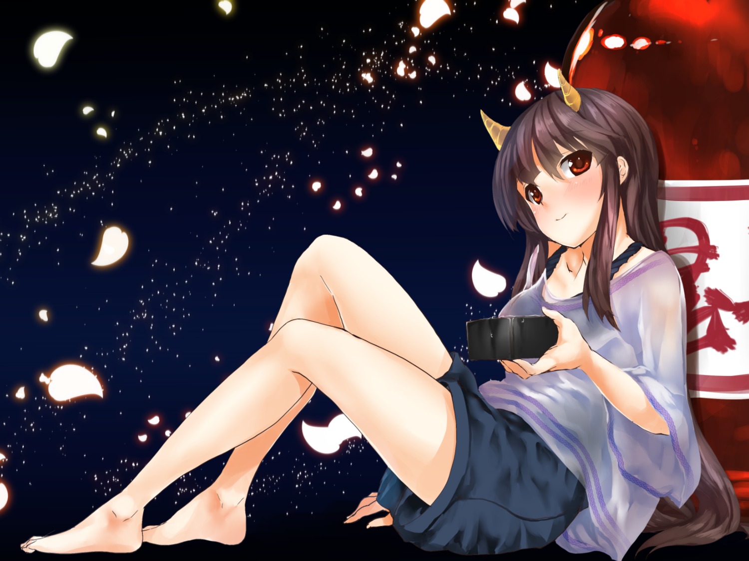 horns, magu_(mugsfc), wallpaper