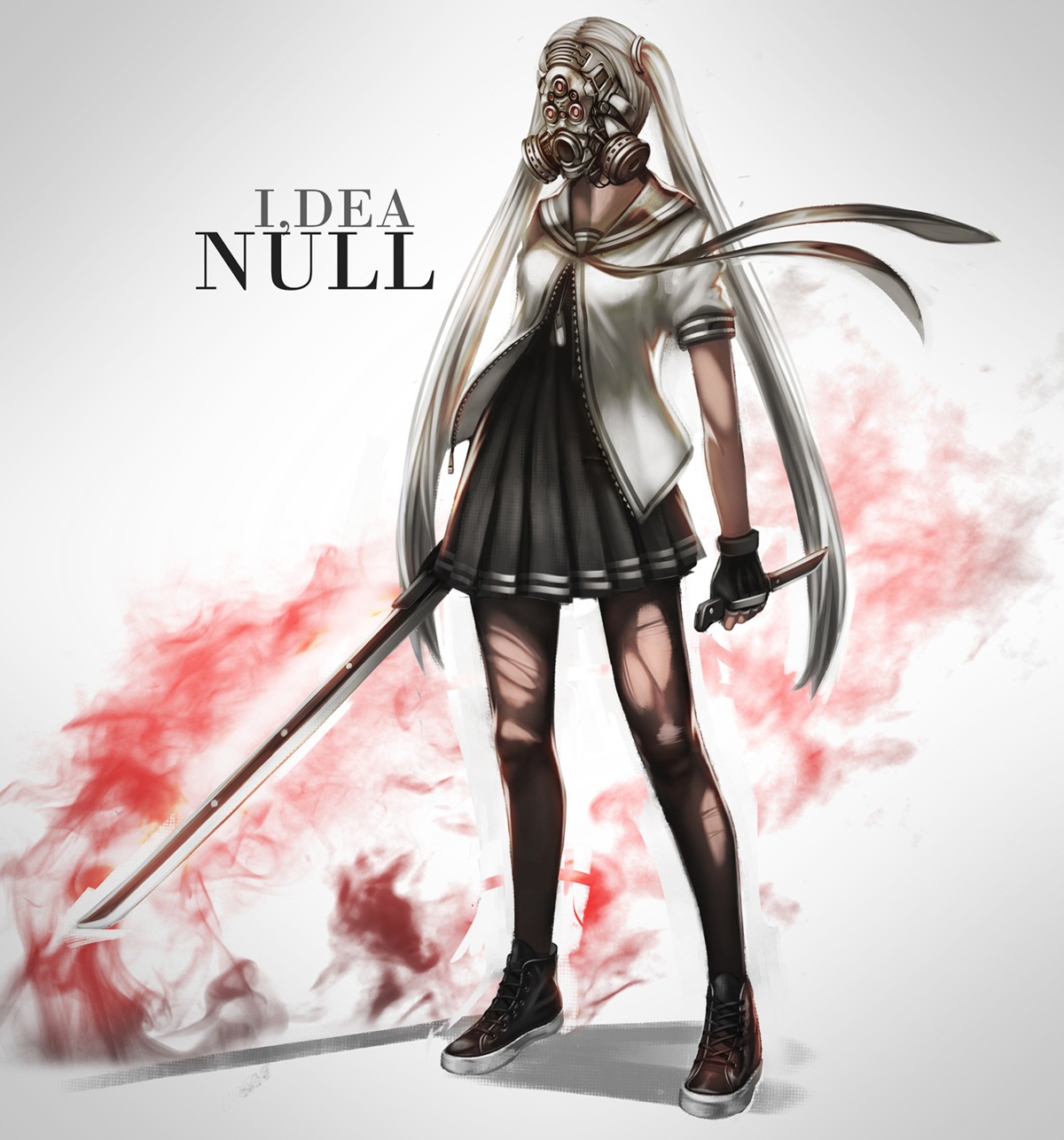 madu, seifuku, sword