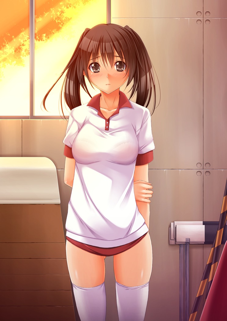 chiro, gym_uniform, thighhighs