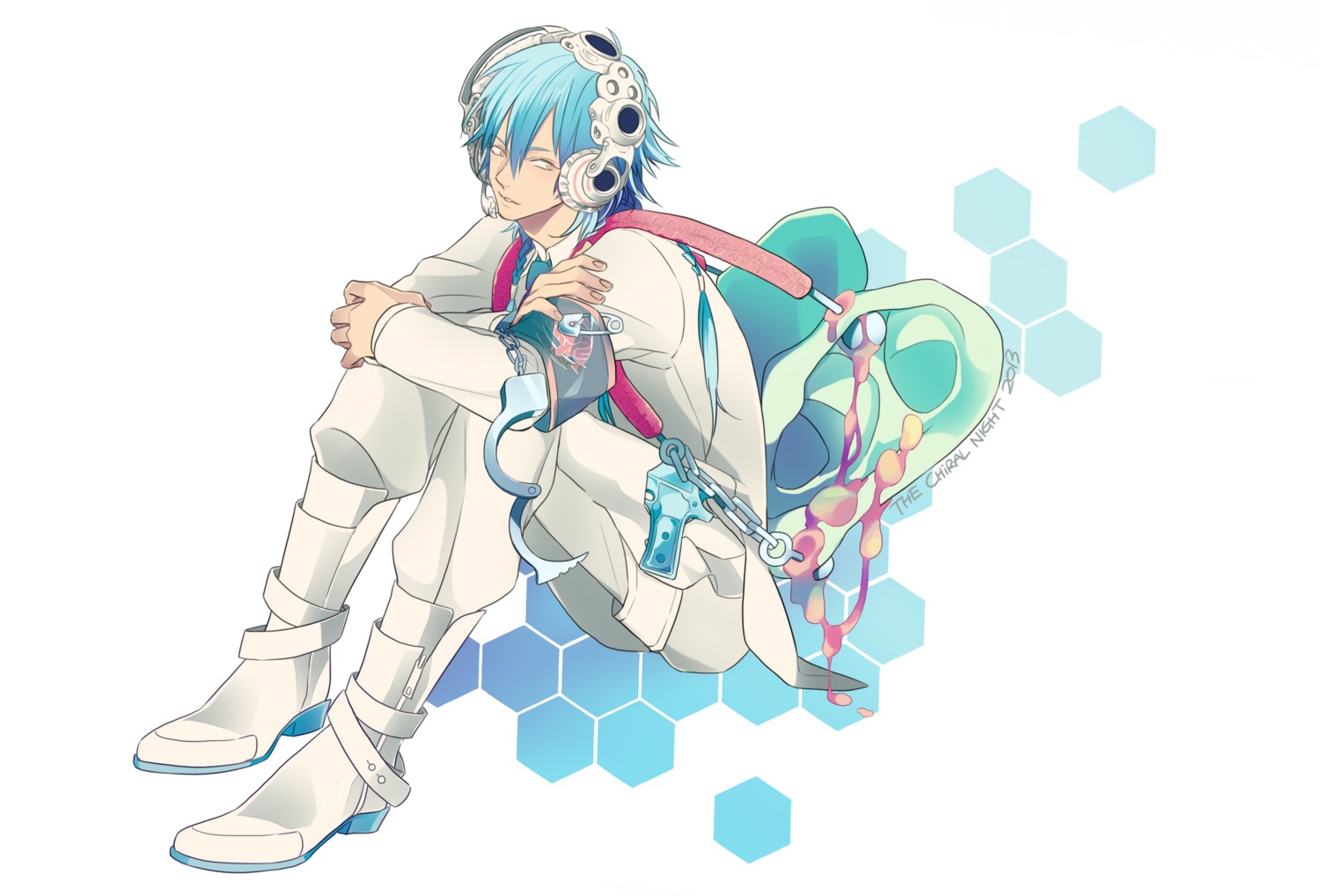 dramatical_murder, hikikarai, male, seragaki_aoba