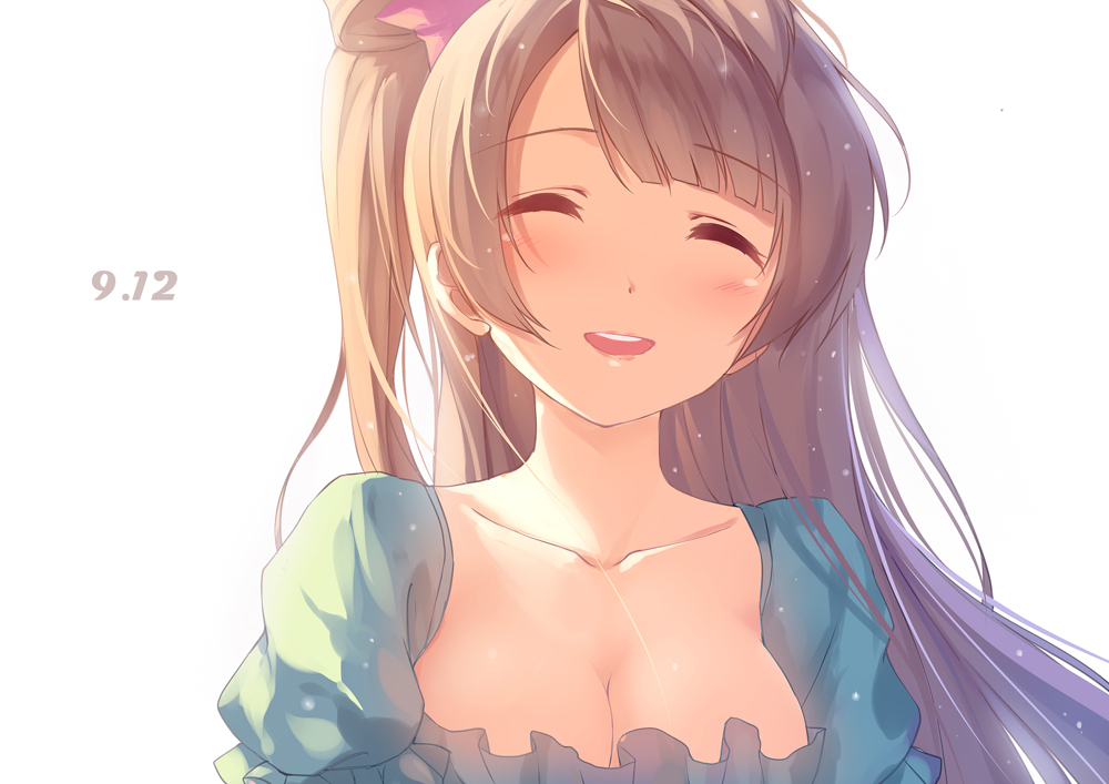 caidychen, cleavage, love_live!, love_live!_(series), minami_kotori