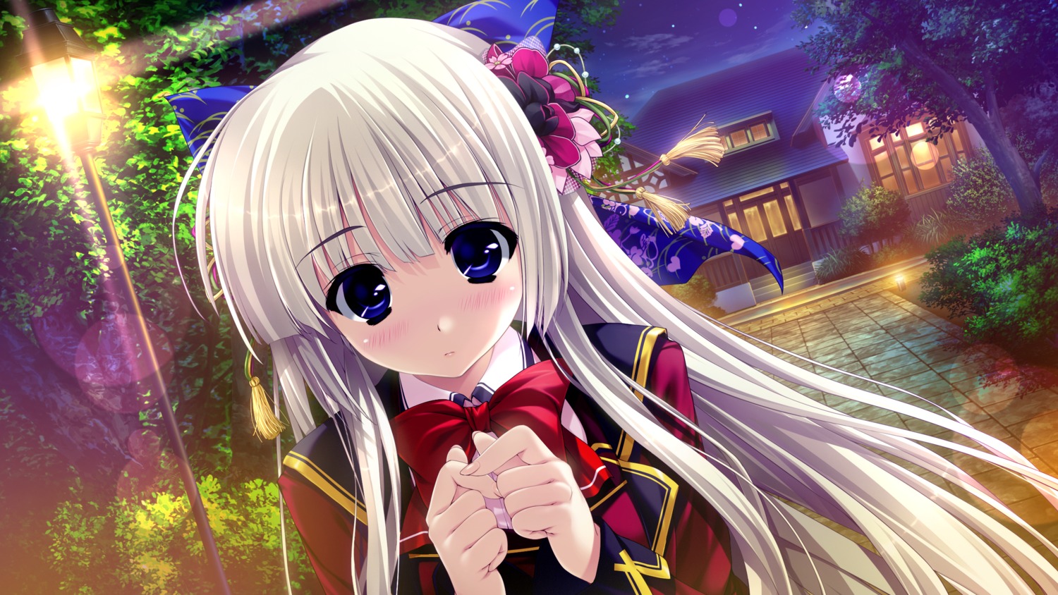 aina_ashwin, clochette, game_cg, prism_recollection, seifuku, shintarou