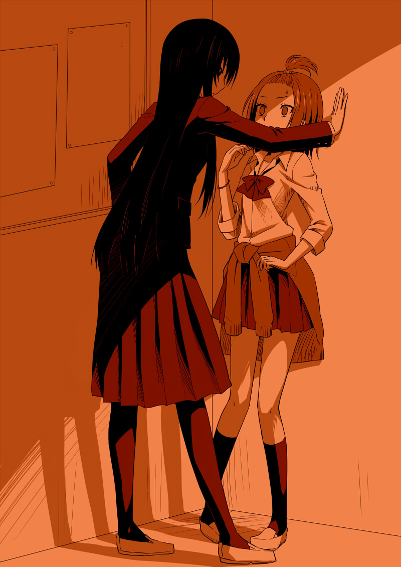 pantyhose, seifuku, yuu_(derodero)