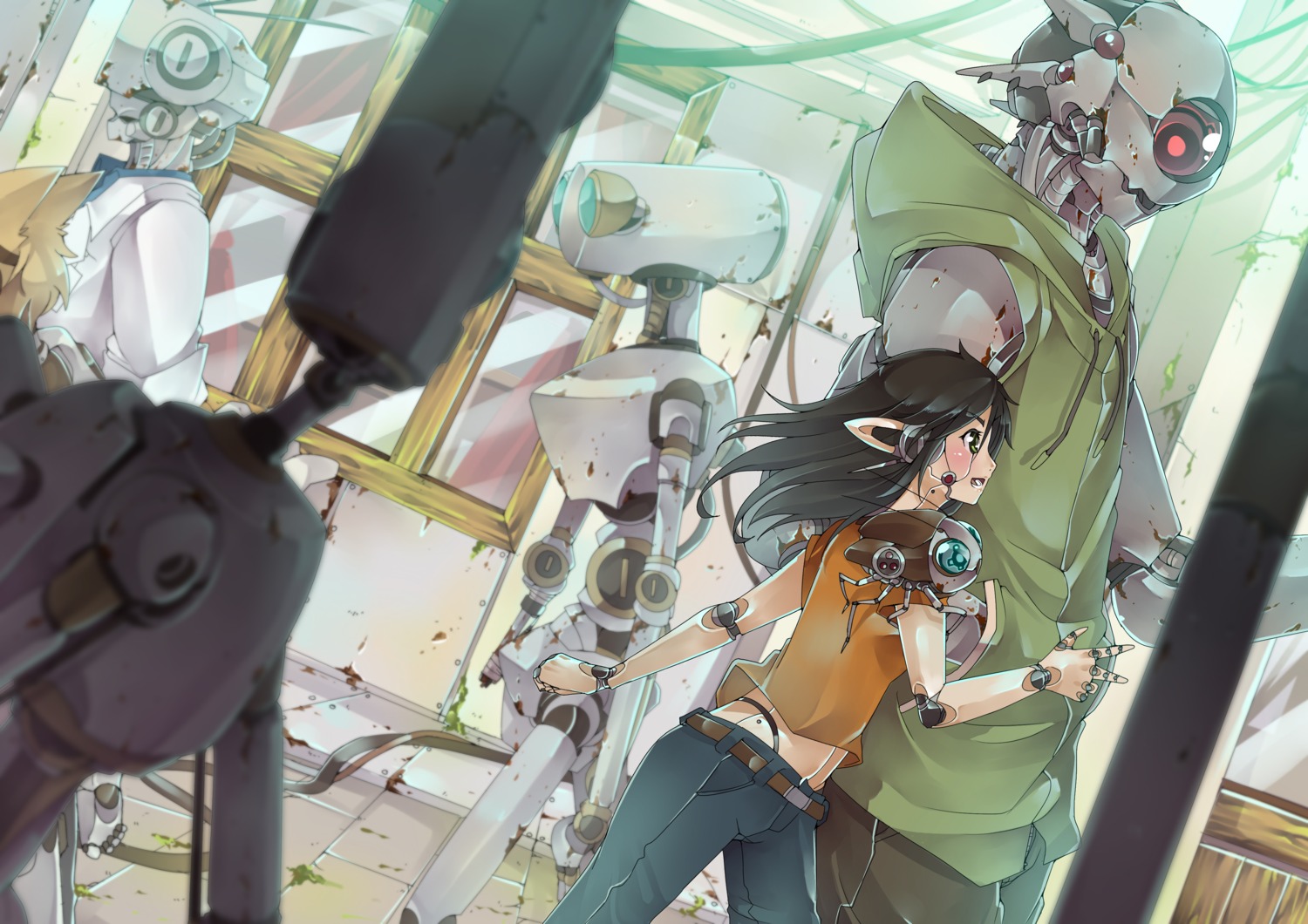 mecha, mecha_musume, sinlaire