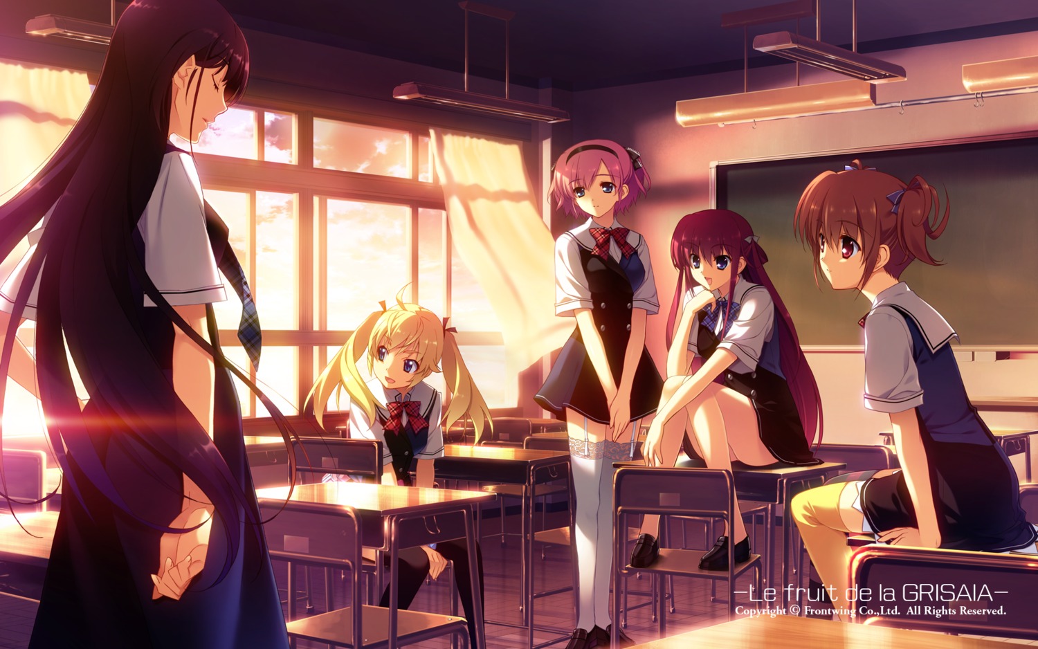 front_wing, fumio, grisaia, grisaia_no_kajitsu, irisu_makina, komine_sachi, matsushima_michiru, sakaki_yumiko