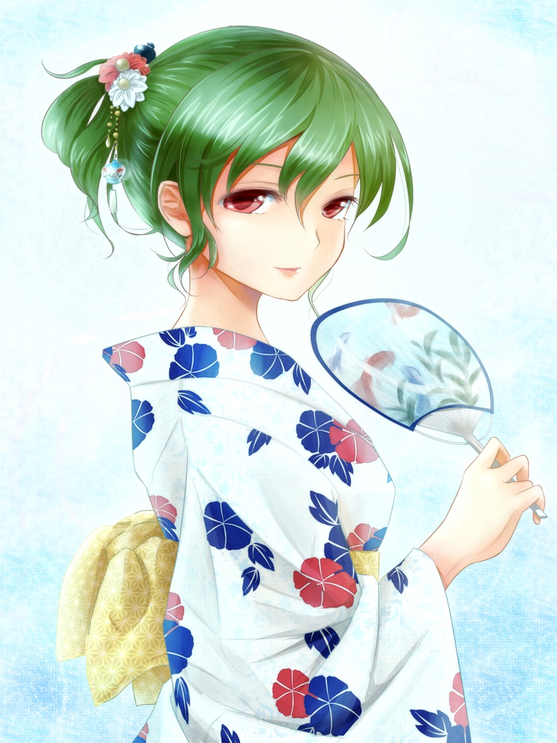 kazami_yuuka, shironeko_yuuki, touhou, yukata