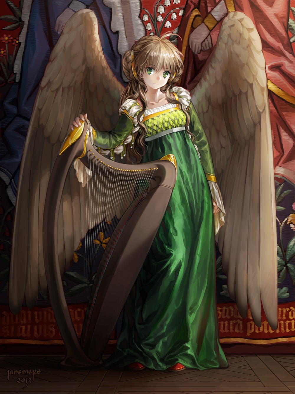 dress, janemere, wings