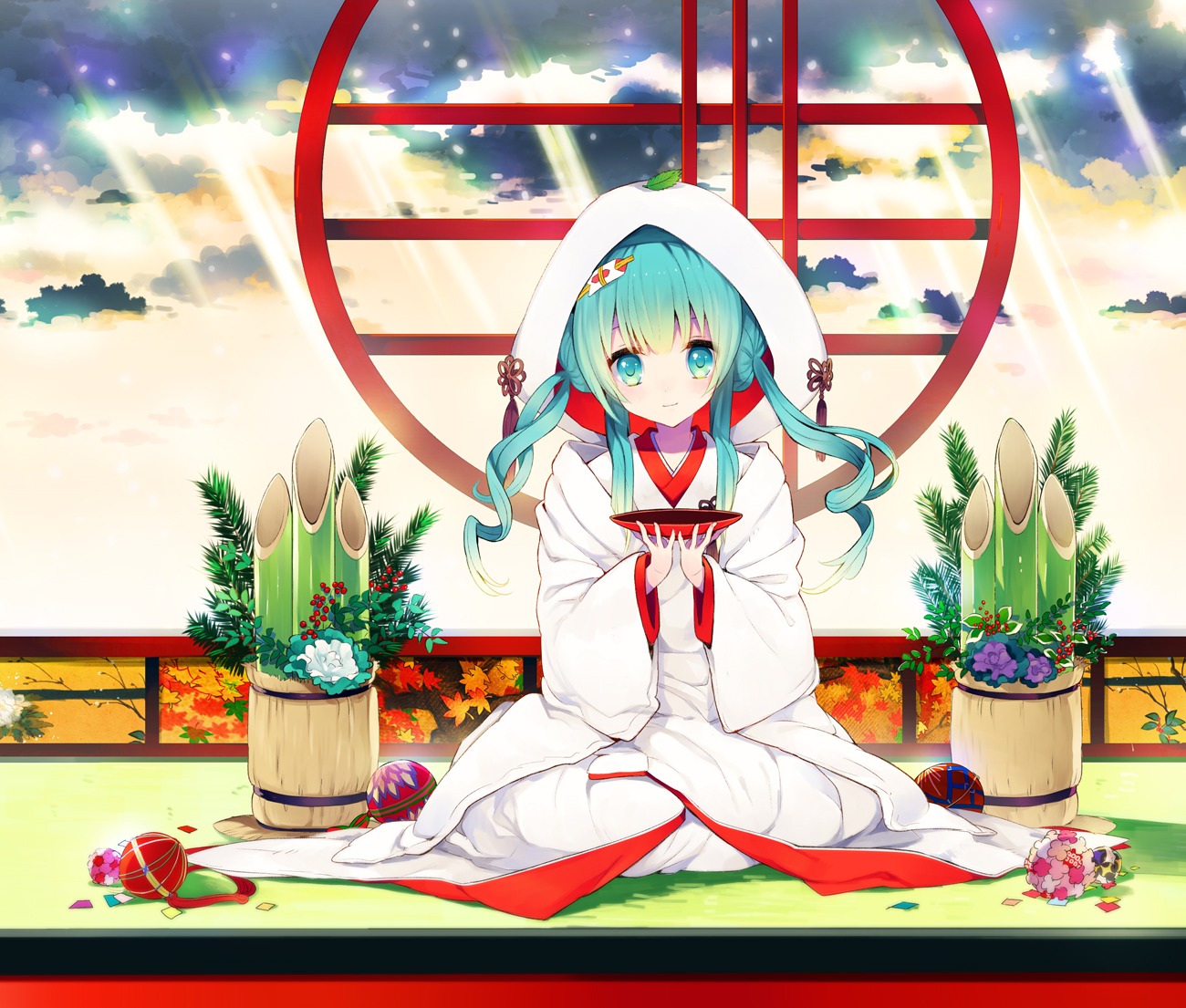 hatsune_miku, rugo, vocaloid, yuki_miku