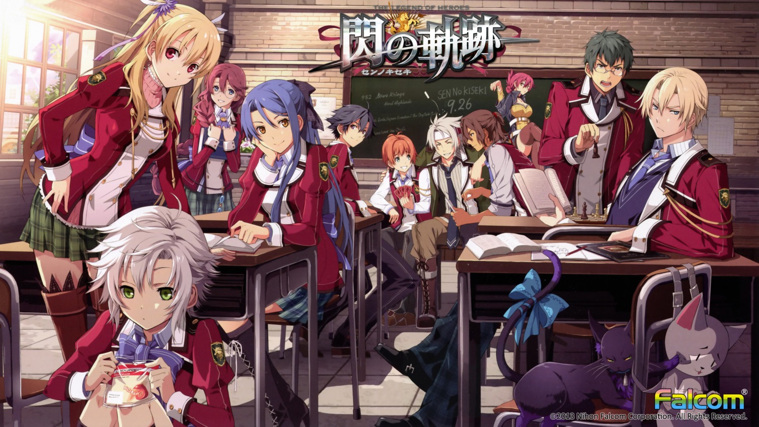 alisa_reinford, duplicate, eiyuu_densetsu, eiyuu_densetsu:_sen_no_kiseki, emma_millstein, enami_katsumi, falcom, fie_claussell