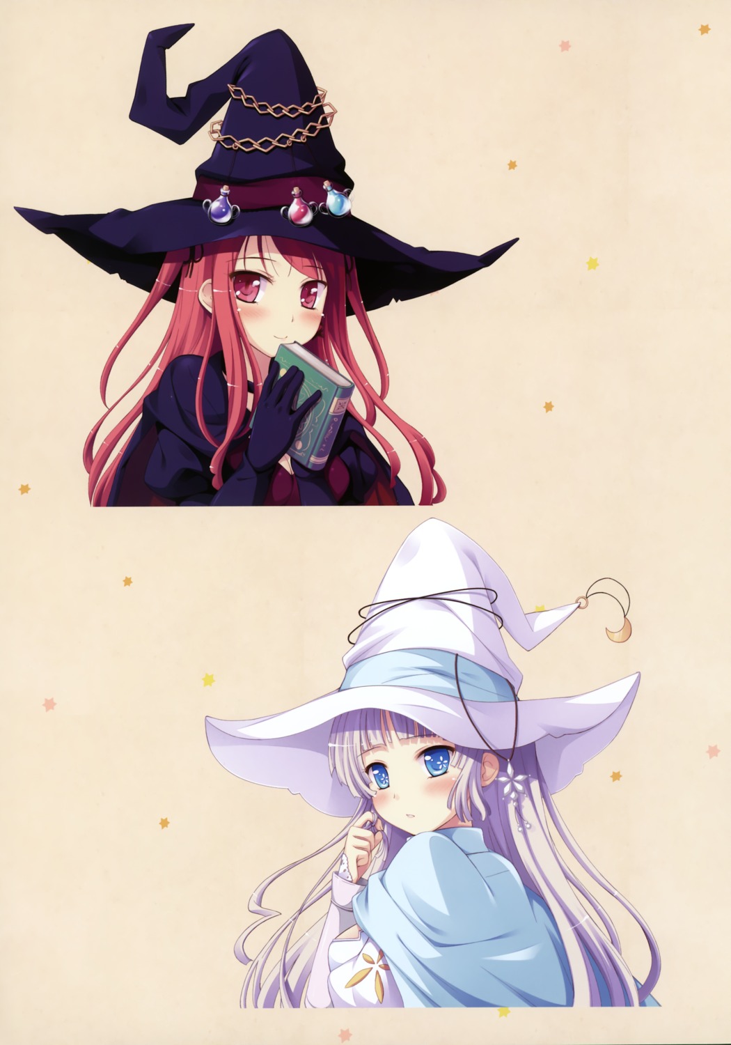 dress, hinomiya_ayari, ko~cha, windmill_oasis, witch, witch's_garden, yukimura_suzuno
