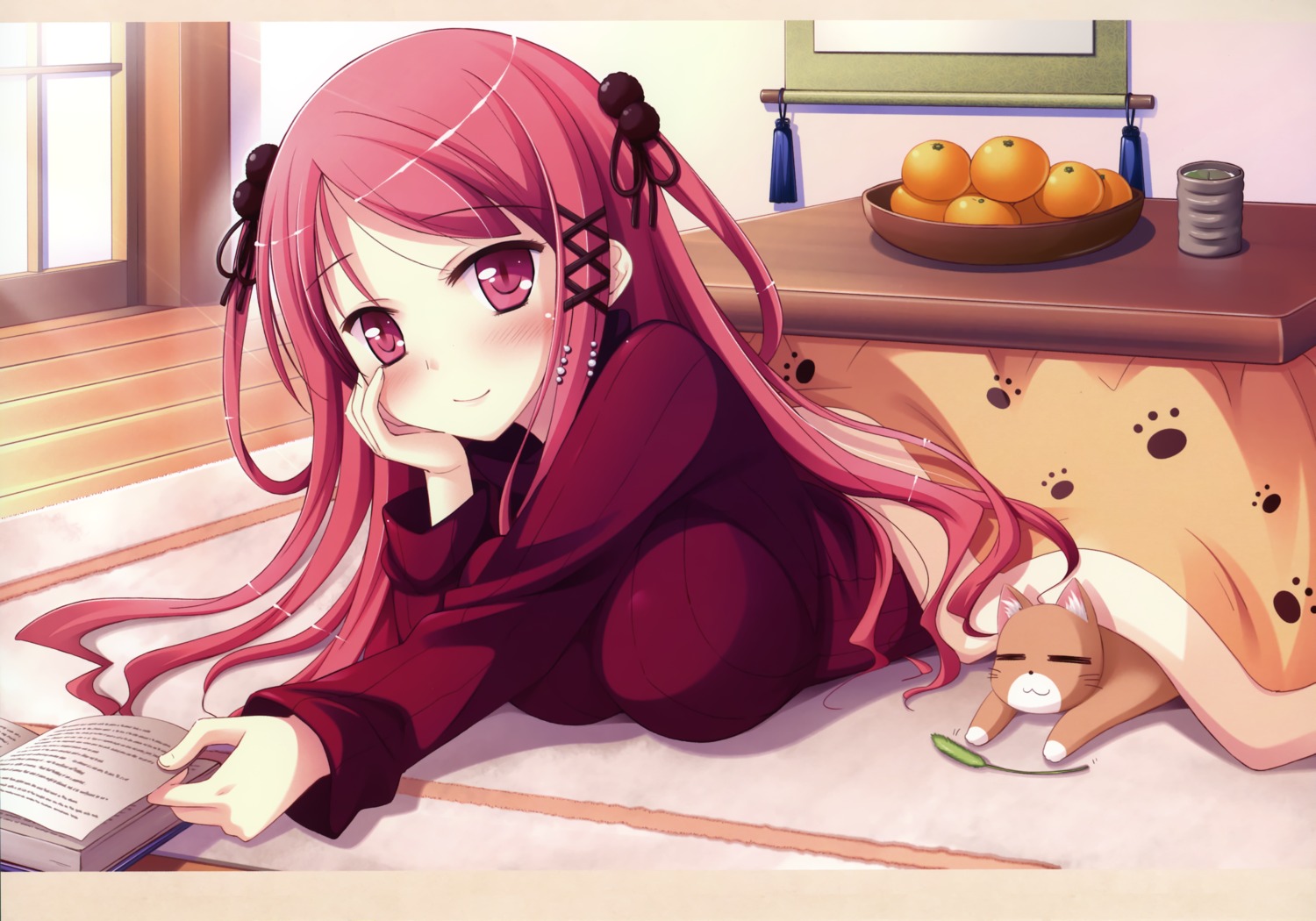 hinomiya_ayari, ko~cha, neko, windmill_oasis, witch's_garden