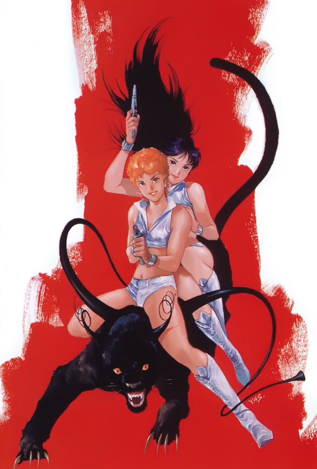 dirty_pair, gun, overfiltered, yasuhiko_yoshikazu