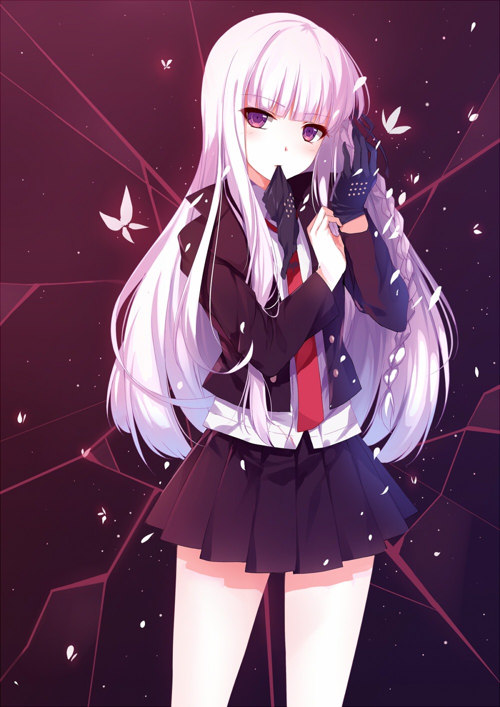 caidychen, dangan-ronpa, kirigiri_kyouko, seifuku