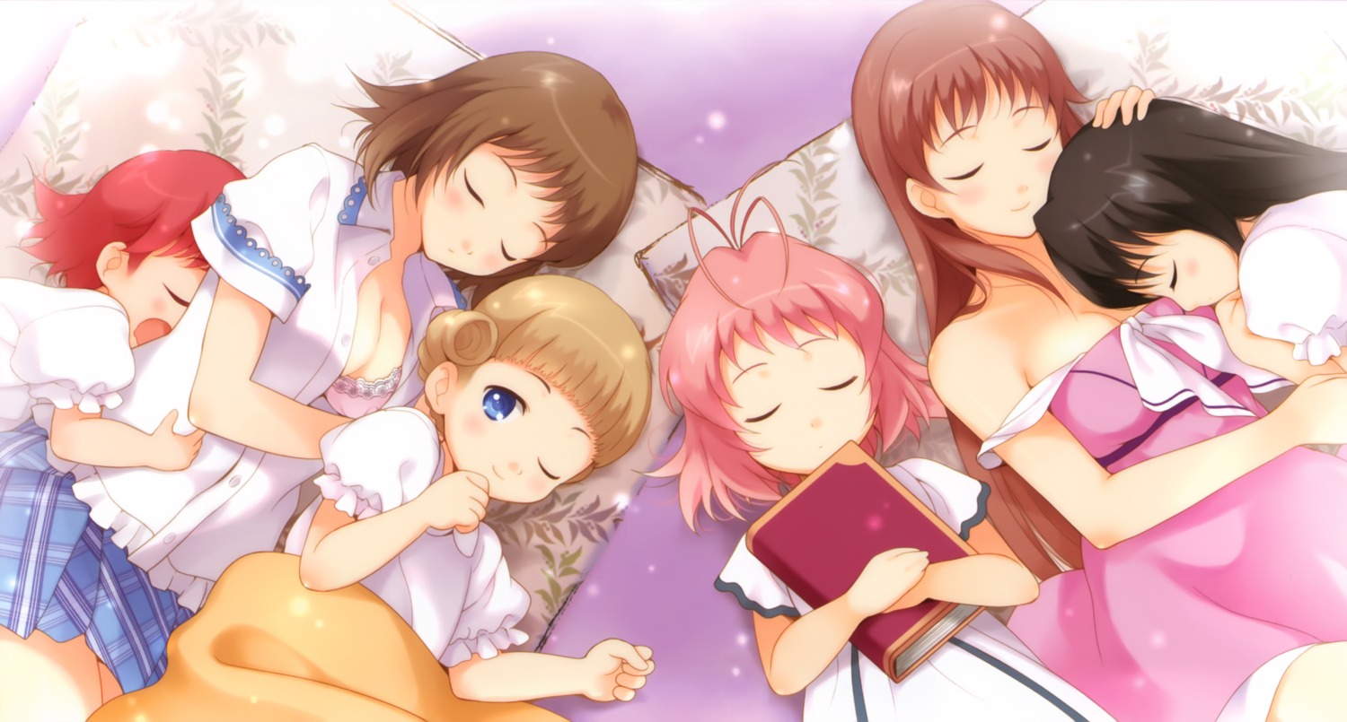 amatsuka_fubuki, amatsuka_haruka, amatsuka_hotaru, amatsuka_mari, amatsuka_mizuki, amatsuka_sora, baby_princess, bra