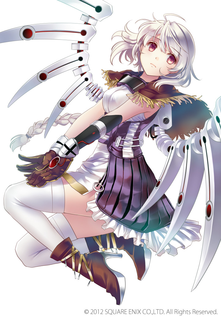 nacht, thighhighs, wings