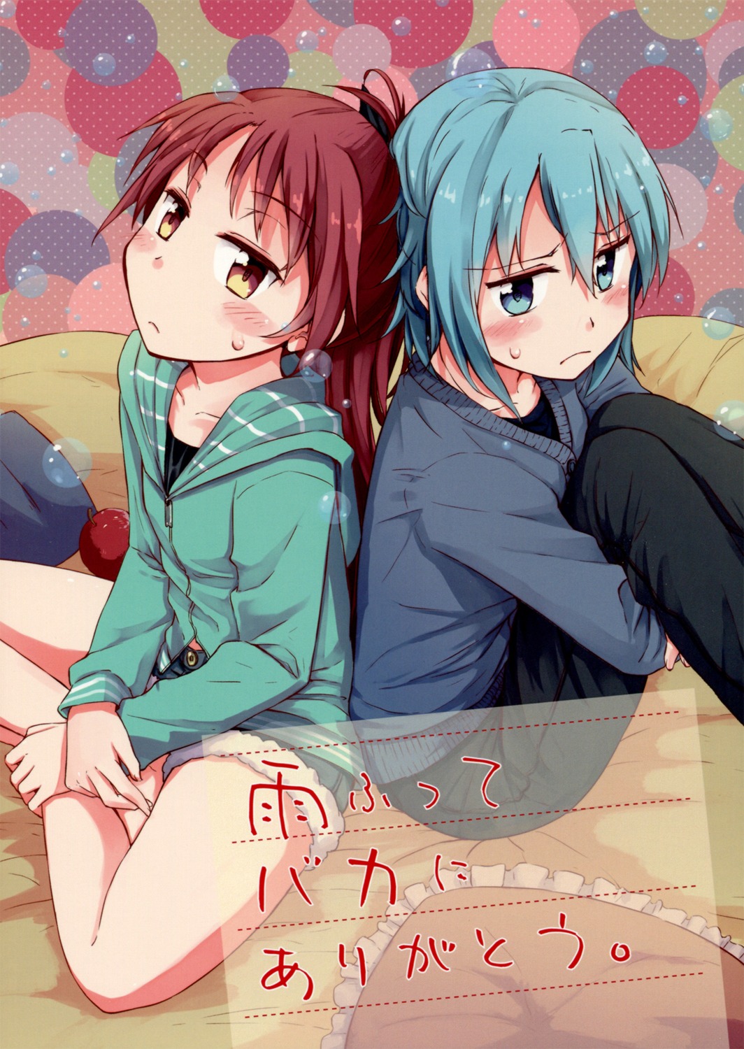mahou_shoujo_madoka_magica, miki_sayaka, sakura_kyouko, tatsuno_ryou