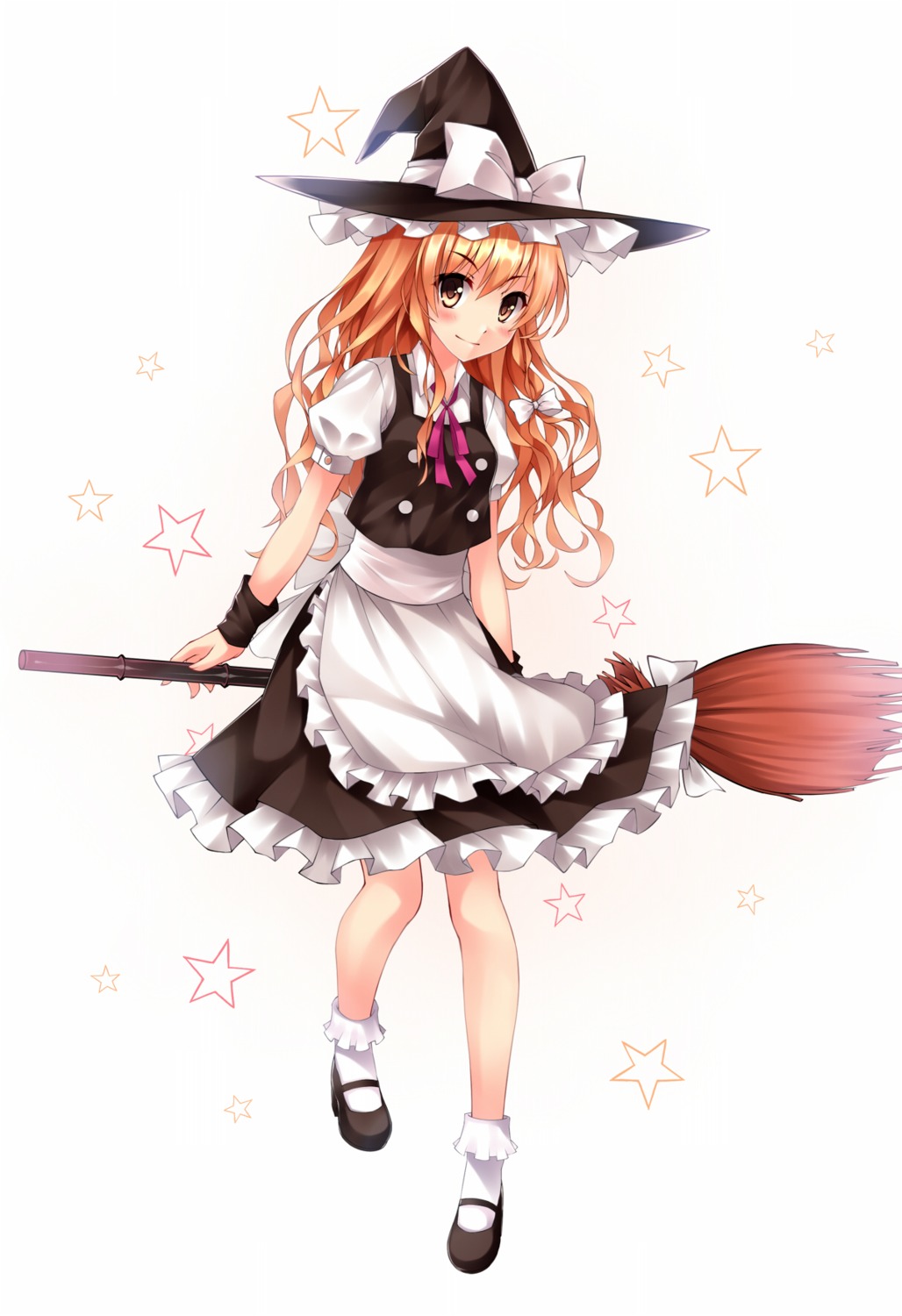 kirisame_marisa, mushroom, touhou