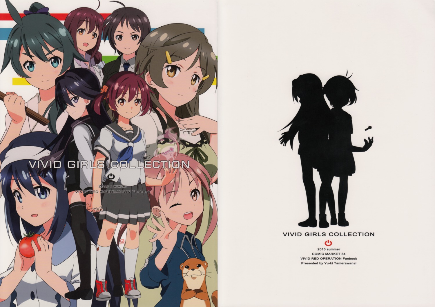 amagi_mizuha, futaba_aoi_(vividred_operation), isshiki_akane, isshiki_mashiro, isshiki_momo, kuroki_rei, saegusa_wakaba, shinomiya_himawari, uso-kun, vividred_operation