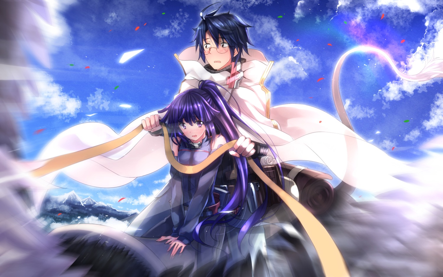 akatsuki_(log_horizon), log_horizon, shiroe_(log_horizon), swordsouls, wallpaper