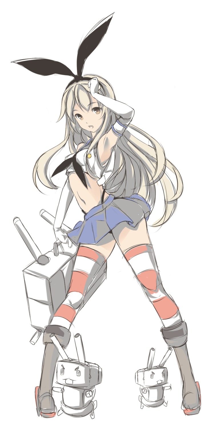 faefaea, kantai_collection, shimakaze_(kancolle), thighhighs