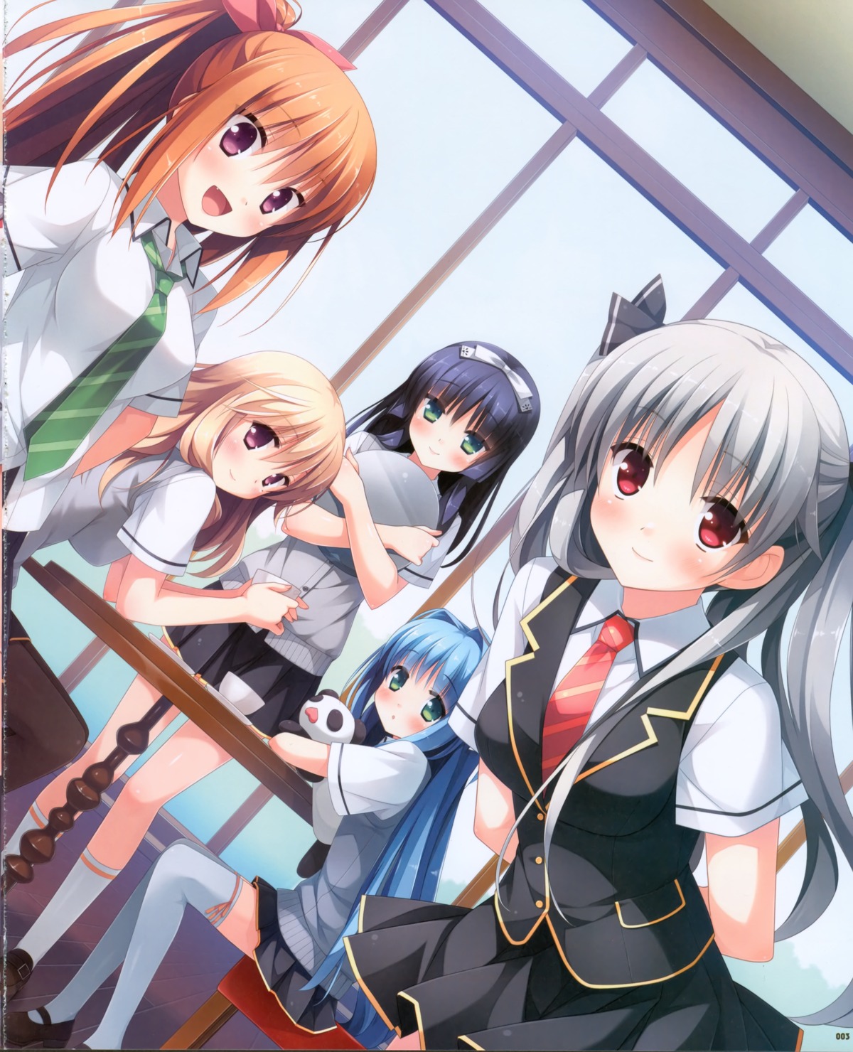cube, kanekiyo_miwa, kurano_ema, kurano_izumi, kurano_kun_chi_no_futago_jijou, kurano_mikoto, kurano_tomoka, kurano_yae