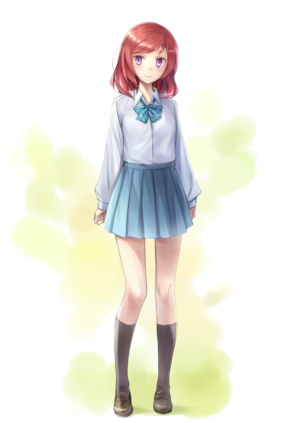 jas_(annkoromochi), love_live!, love_live!_(series), nishikino_maki, seifuku