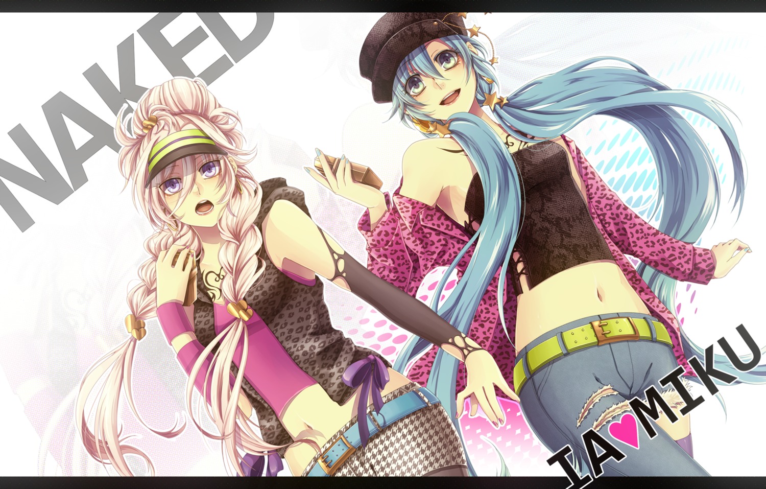 domco., hatsune_miku, ia_(vocaloid), vocaloid