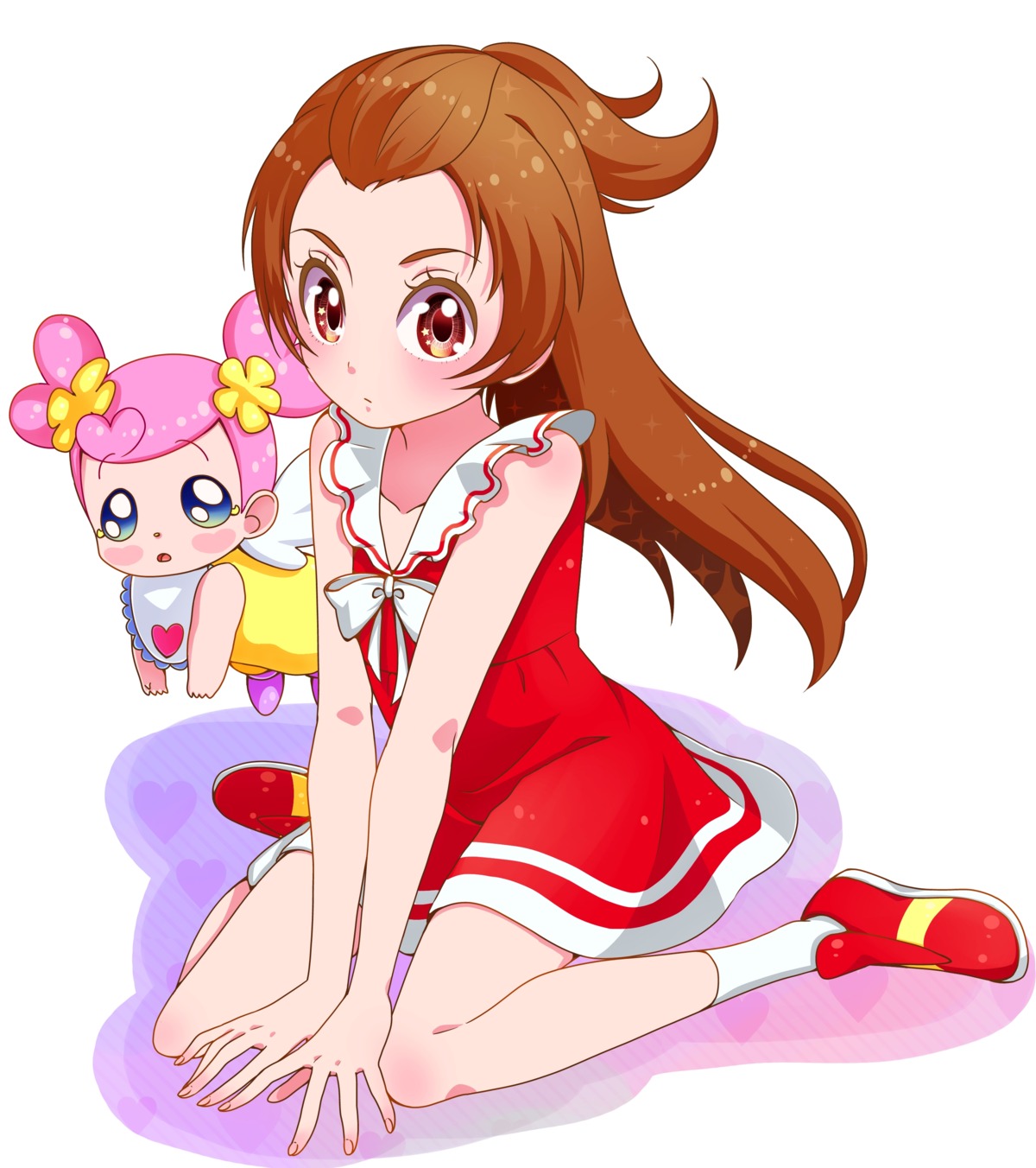 ai-chan_(precure), dokidoki!_precure, dress, madoka_aguri, precure, yupiteru