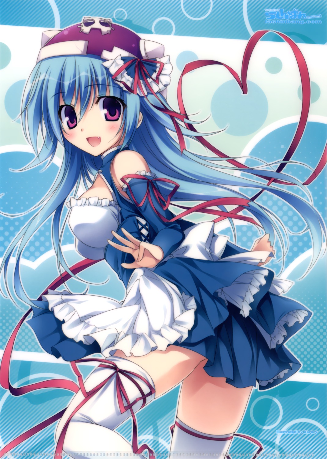 karory, lashinbang, ranran, thighhighs