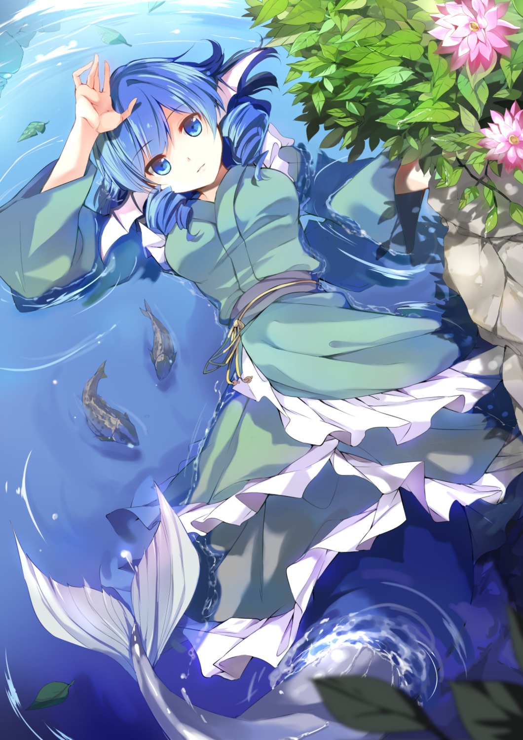 hasebe_yuusaku, touhou, wakasagihime