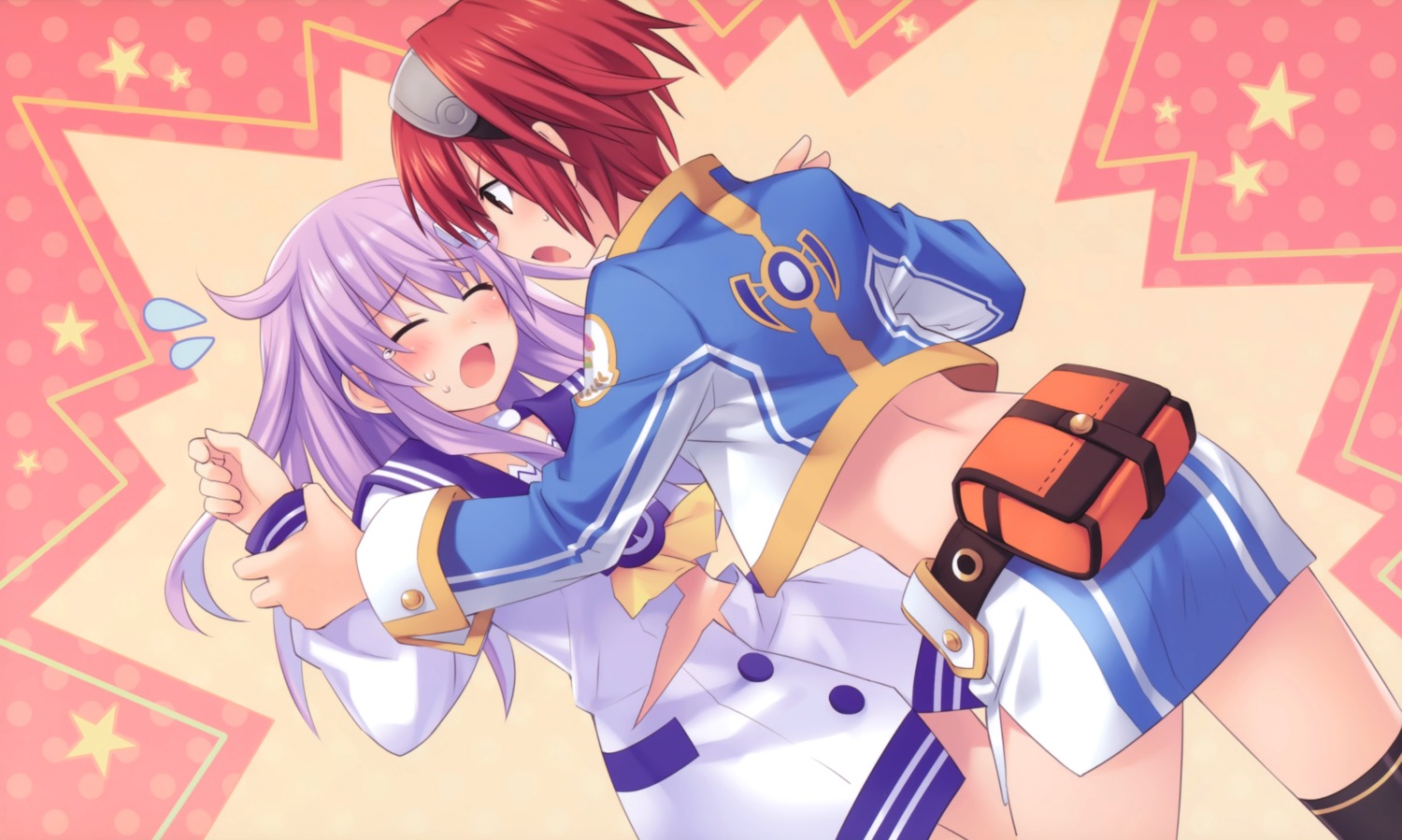 choujigen_game_neptune, choujigen_game_neptune_mk2, compile_heart, falcom_(choujigen_game_neptune), nepgear, seifuku, thighhighs, tsunako