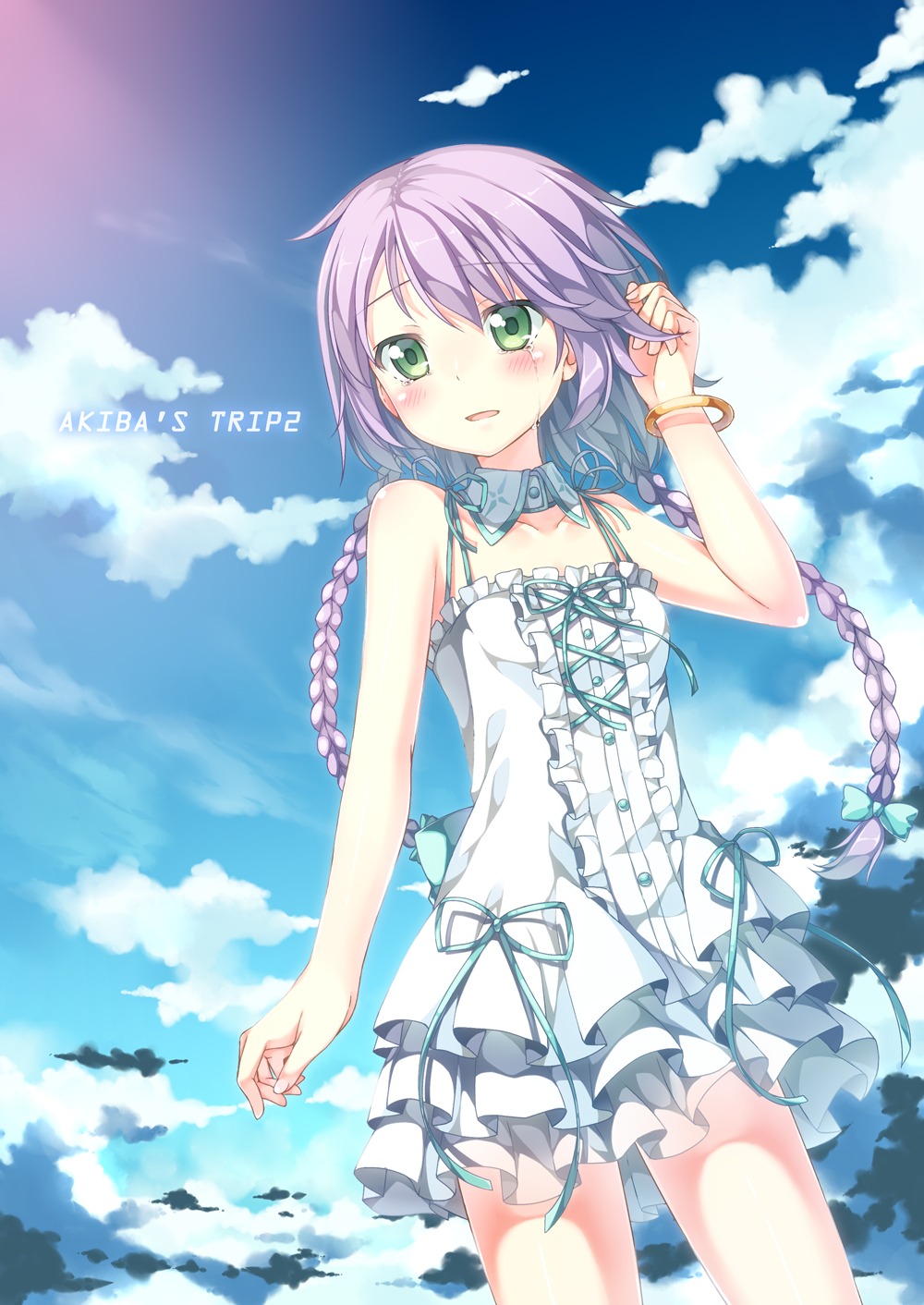 akiba's_trip, akiba's_trip_2, dress, summer_dress, tokikaze_shizuku, yuuri_(asterisk)