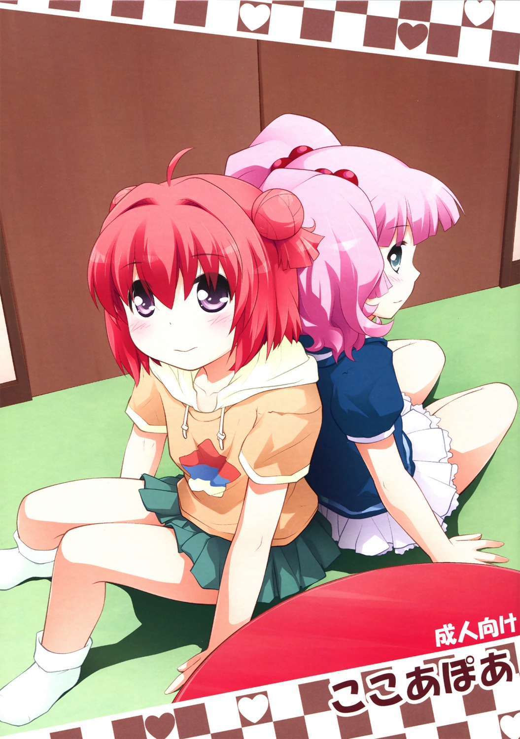 akaza_akari, goyacchi, purimomo, yoshikawa_chinatsu, yuru_yuri