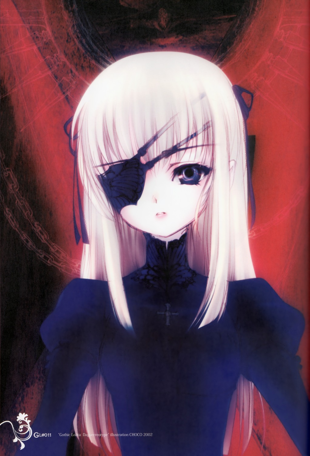 binding_discoloration, choco, chocolate_shop, dorothea, eyepatch, gothic_lolita, gothic_lolita_mariage, lolita_fashion
