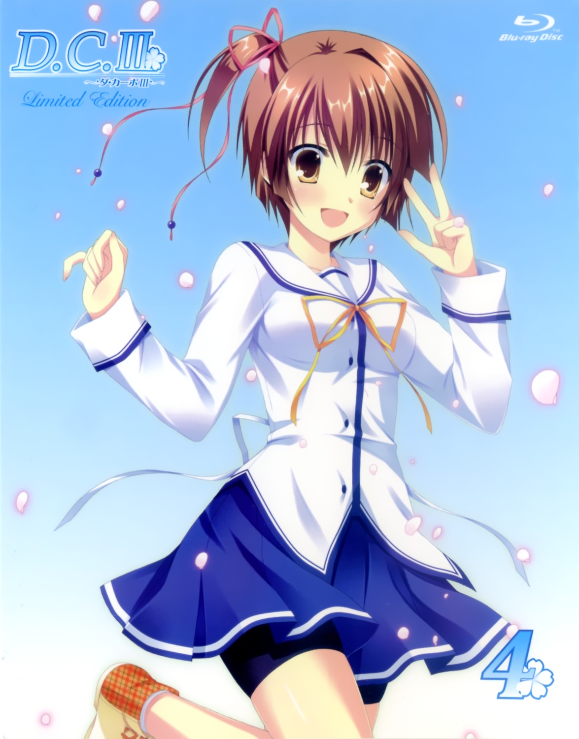 da_capo_(series), da_capo_iii, disc_cover, hinomoto_aoi, seifuku, takano_yuki