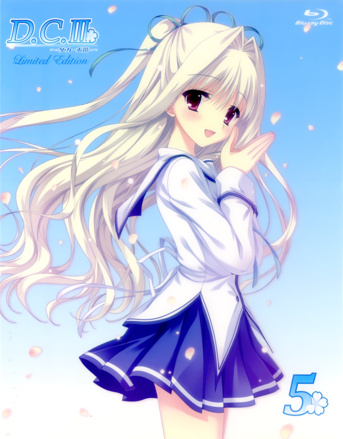 da_capo_(series), da_capo_iii, disc_cover, seifuku, tanihara_natsuki, yoshino_charles