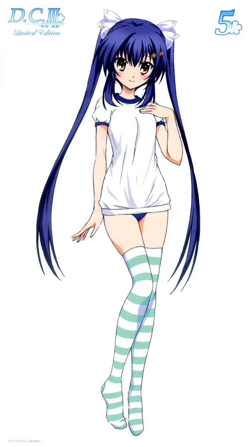 buruma, da_capo_(series), da_capo_iii, gym_uniform, nishio_kimihiro, rukawa_sara, thighhighs