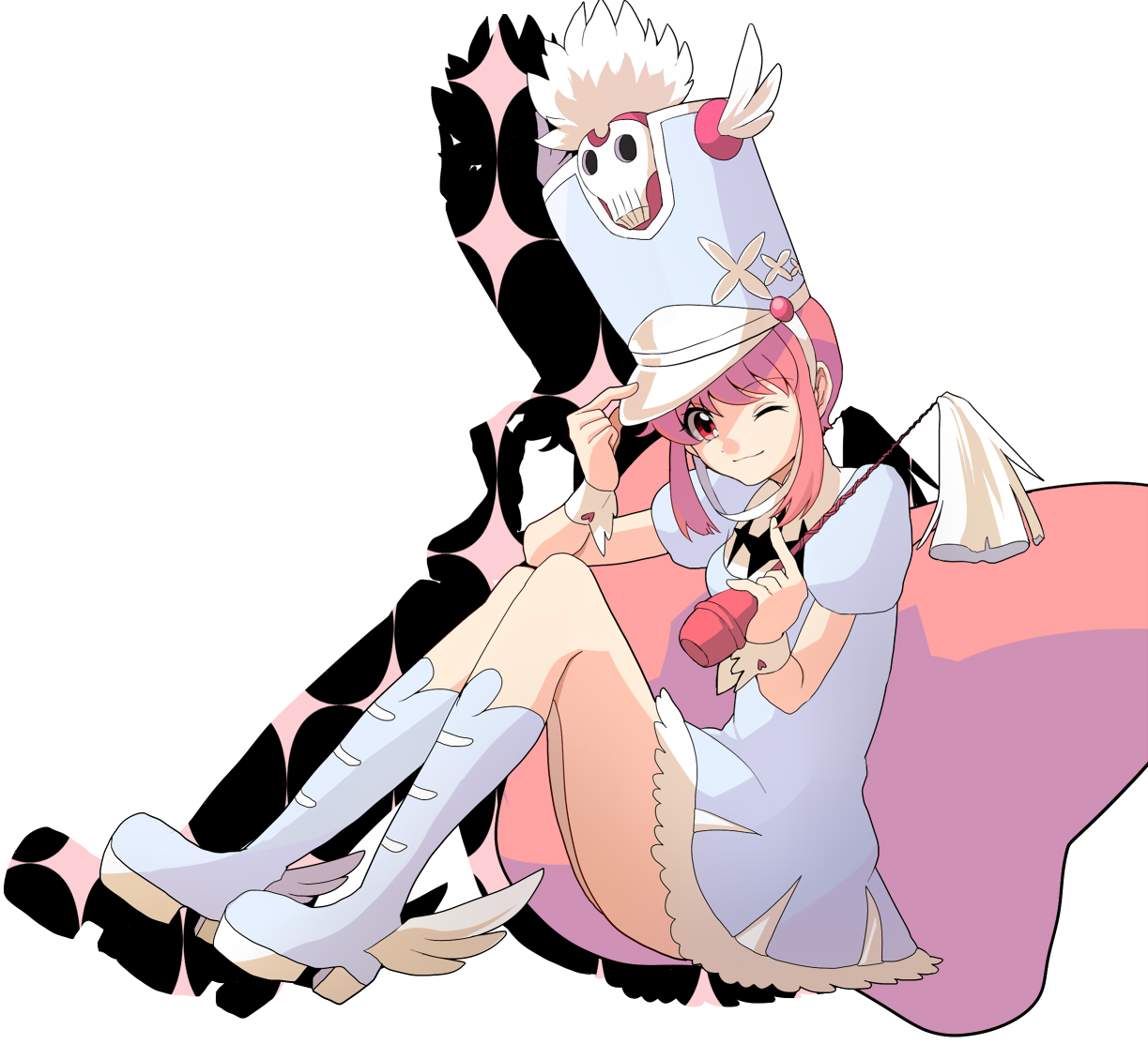 dress, jakuzure_nonon, kamiya_ryuu, kill_la_kill