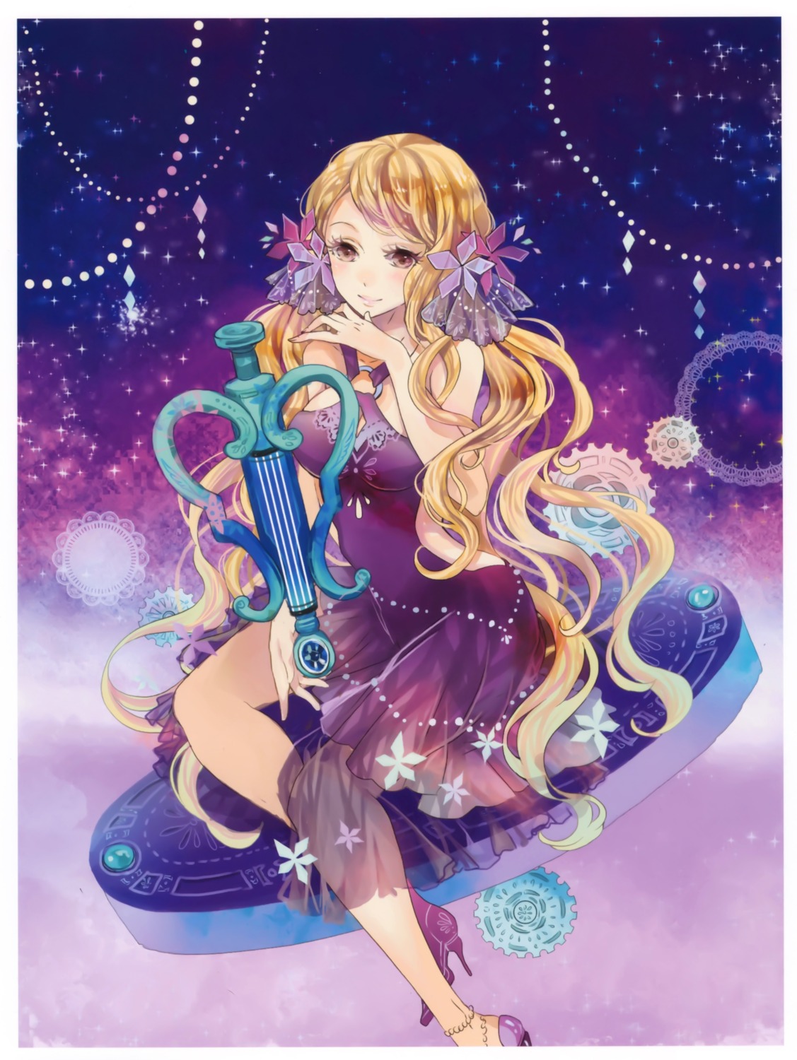 dress, kaku-san-sei_million_arthur, sakuragi_kei