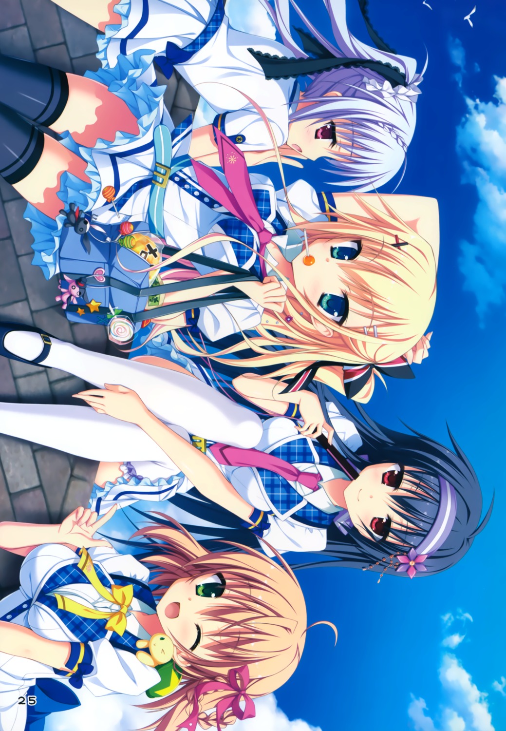 amagase_natsuki, asahina_shin, hontani_kanae, karumaruka_circle, natsume_koyomi, otone_nikoru, saga_planets, seifuku
