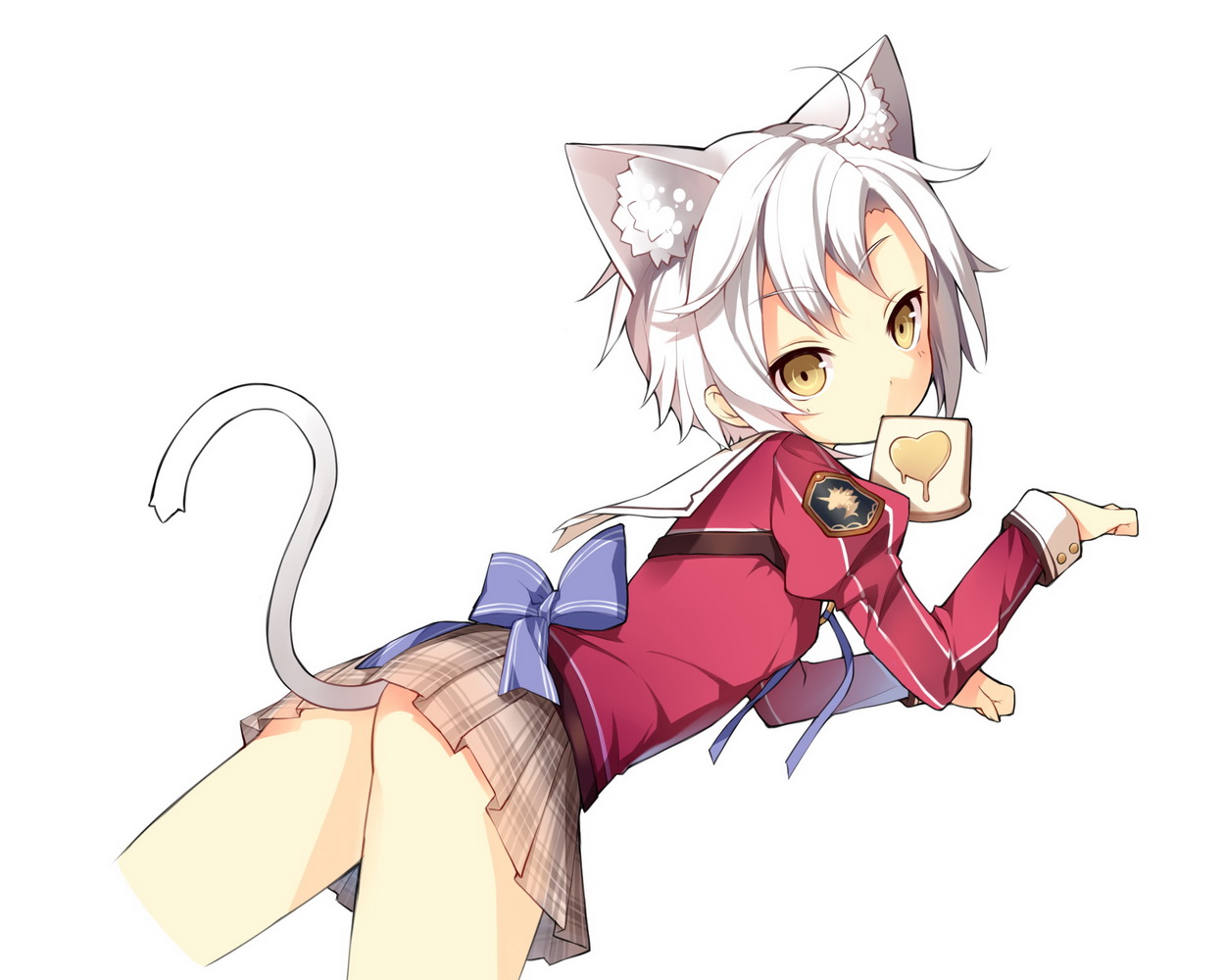 animal_ears, eiyuu_densetsu, eiyuu_densetsu:_sen_no_kiseki, fie_claussell, nekomimi, saru, seifuku, tail
